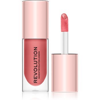 Makeup Revolution Pout Bomb lesk na rty pro větší objem s vysokým leskem odstín Kiss 4,6 ml