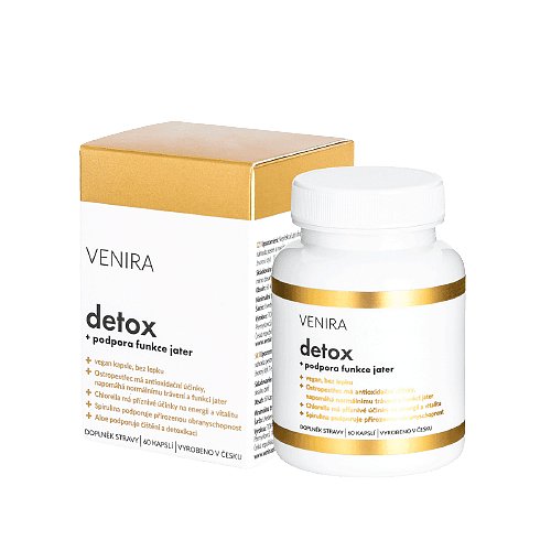 Venira Detox + podpora funkce jater 60ks