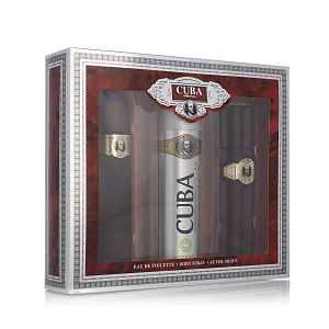 Cuba Gold Toaletní voda 100ml Edt 100ml + 100ml voda po holení + 200ml deodorant 