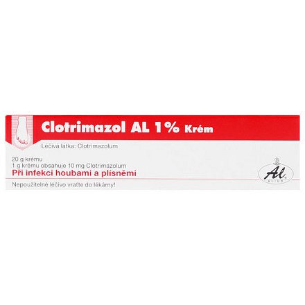 Clotrimazol AL 1% krém 20 g