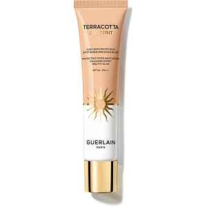 GUERLAIN Terracotta Joli Teint Protecting Tinted Moisturizer rozjasňující make-up pro přirozený vzhled SPF 20 odstín 10 Sunveil 30 ml