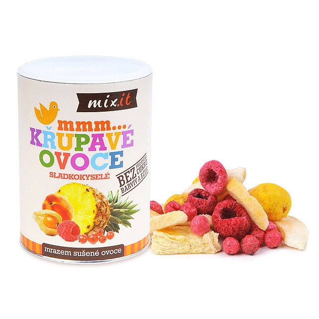 Malé křupavé ovoce - sladkokyselé 70g