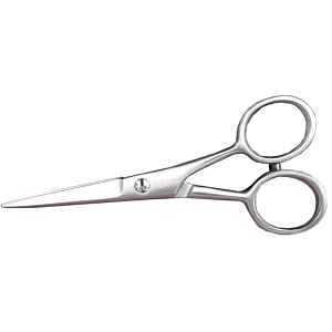 Nůžky na vousy Ragnar Barber Line 4,5" - stříbrné