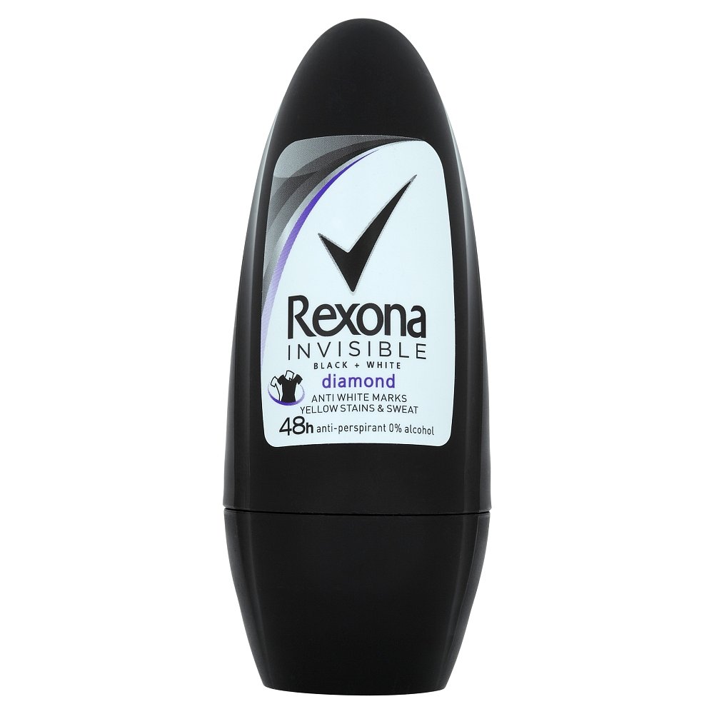 REXONA Invisible Black&White roll-on 50ml