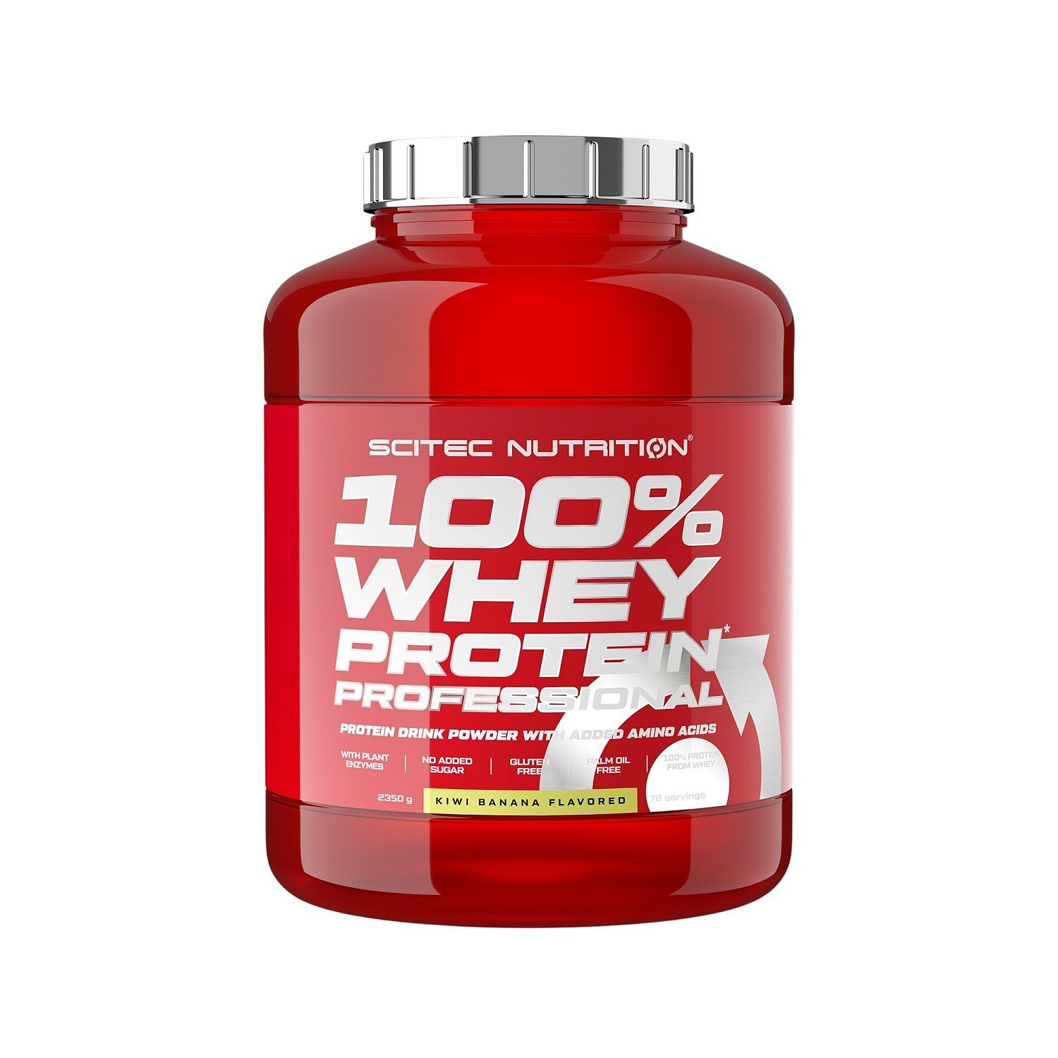 SciTec Nutrition 100% Whey Protein Professional kiwi/banán 2350 g