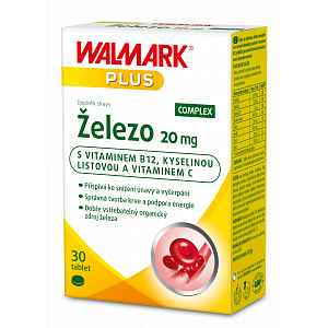 Walmark Železo 20mg 30 tablet