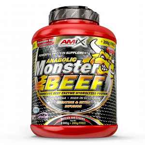 Anabolic Monster BEEF 90% Protein 2200g strawberry-banana