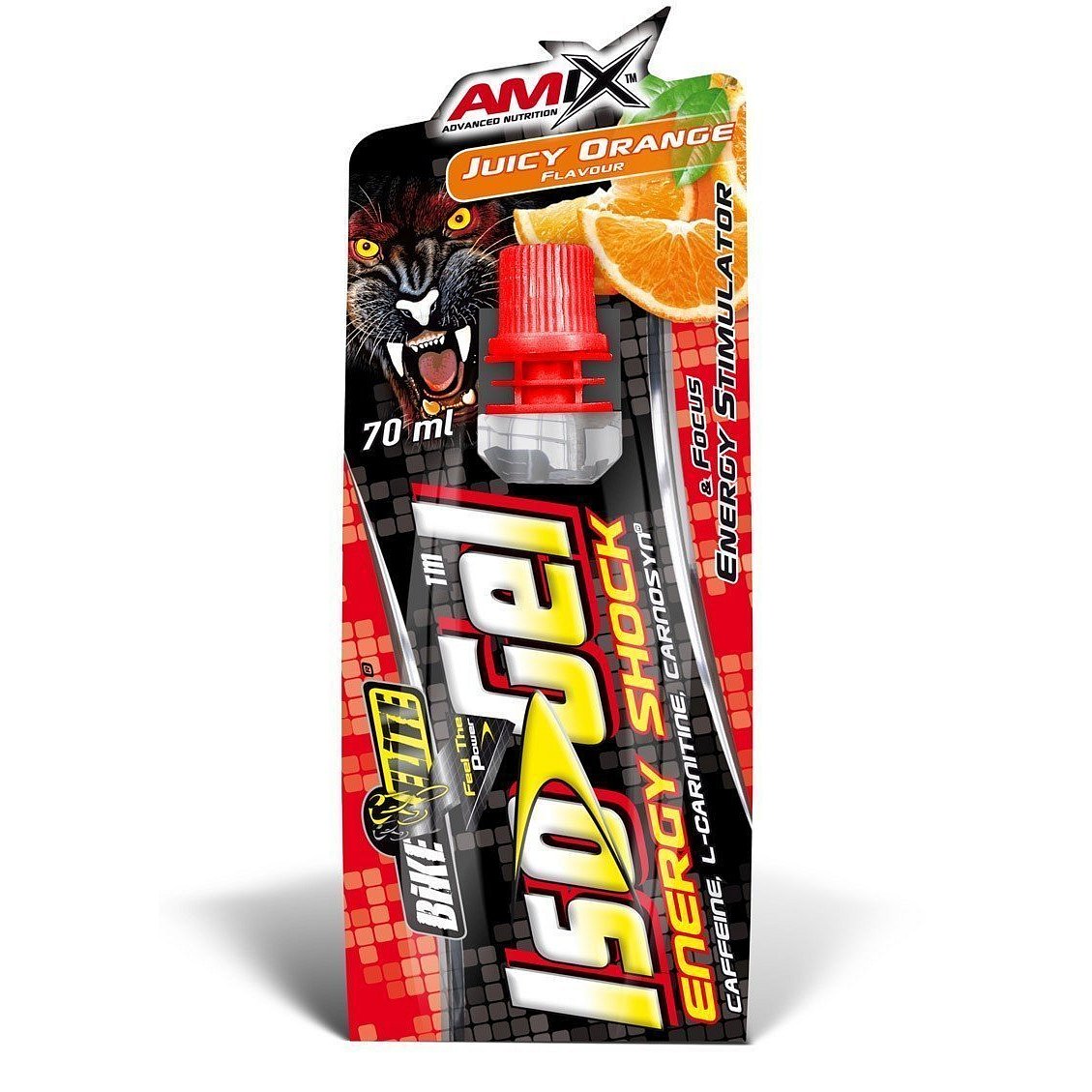 Amix IsoGEL Energy Shock Orange Juice, 70ml