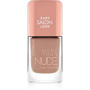 Catrice More Than Nude pečující lak na nehty odstín 18 · Toffee To Go 10,5 ml
