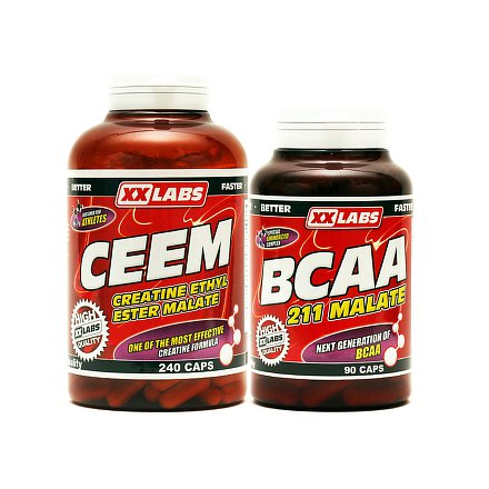 CEEM 240 cps + 211 BCAA Malate 90 cps zdarma