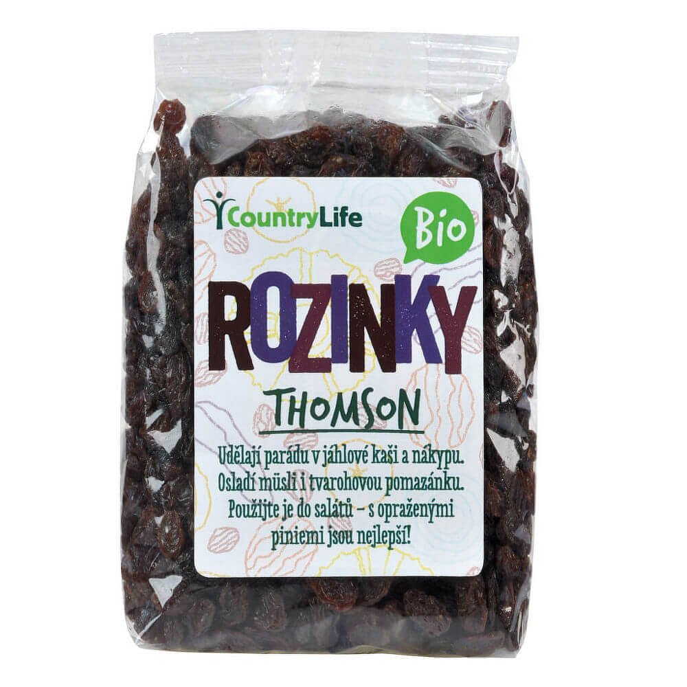 COUNTRY LIFE Rozinky Thomson 500 g