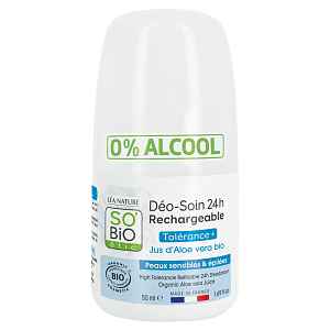 SO’BiO étic Deodorant 24h Tolerance+ s Aloe vera BIO roll-on 50 ml