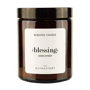 The Olphactory Scented Candle Glass Blessing Dark Amber to 135g vonná svíčka 135 g