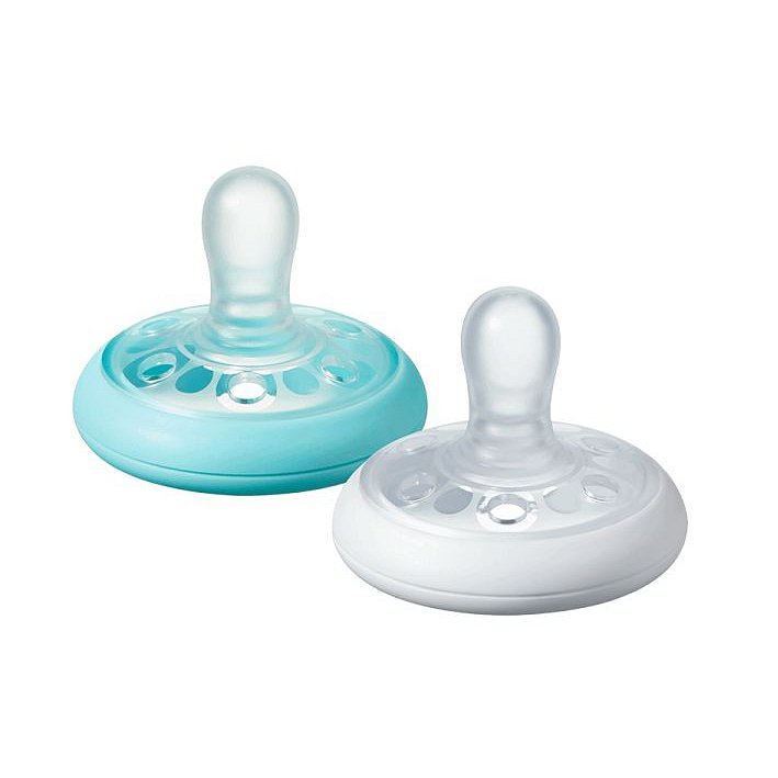 Tommee Tippee Šidítko C2N silikon Natural 6-18m 2 ks