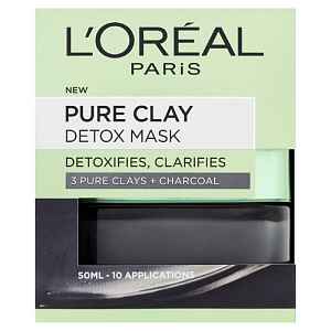 Loreal Paris Intenzivní čisticí rozjasňující maska Pure Clay (Detox Mask) 50 ml