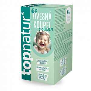 Ovesná koupel s olejem z konopí 6x30g