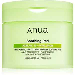Anua Azelaic Acid 10 Hyaluron Redness Soothing Pad zklidňující polštářky proti začervenání pleti 90 ks