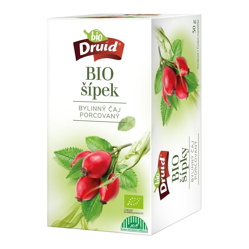 BIO šípek bylinný čaj 20 nál.sáčků 30g DRUID