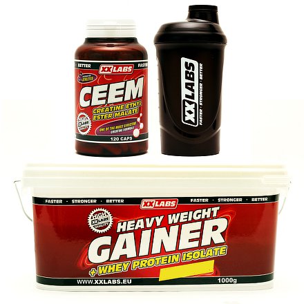 CEEM 120 + Gainer 1kg + Šejkr ZDARMA čokoláda