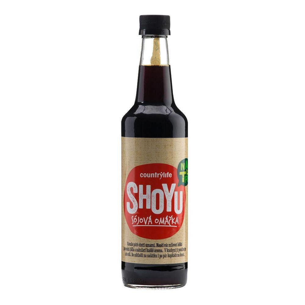 COUNTRY LIFE Shoyu sójová omáčka 500 ml