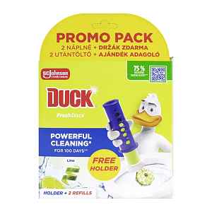 Duck WC bodový blok Fresh Discs Lime 72 ml