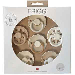 FRIGG 6 Pack Edition Size 2:6-18 months dudlík Cinnamon Charm 6 ks