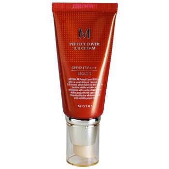 Missha M Perfect Cover BB krém s vysokou UV ochranou odstín No. 23 Natural Beige SPF42/PA+++ 50 ml