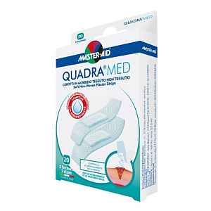 QUADRA MED Náplasti jemné 20ks 2velikosti