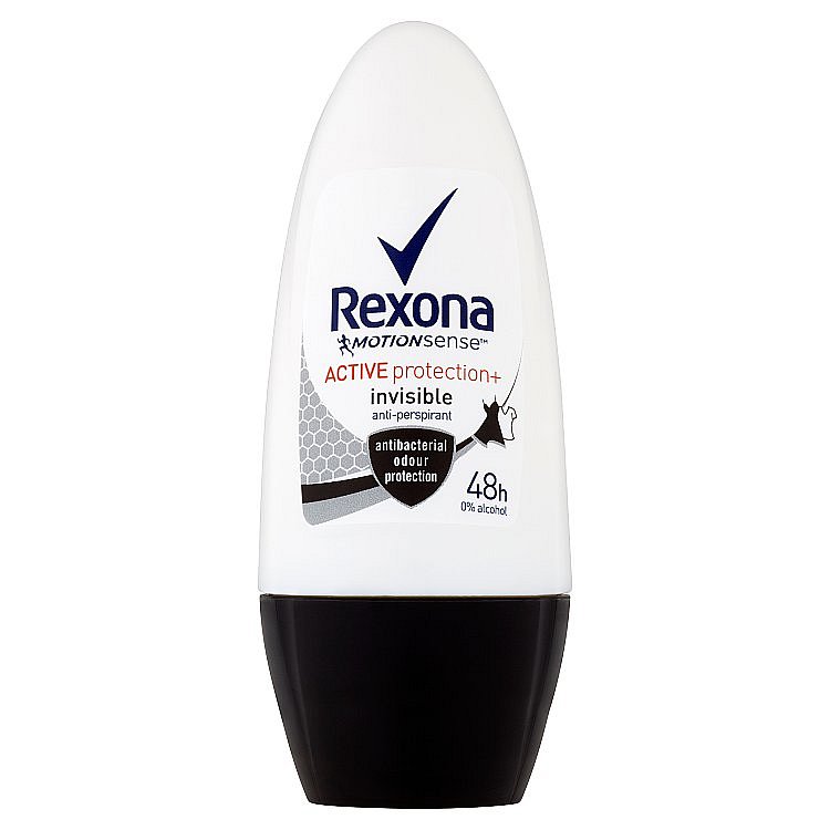 Rexona Active Protection + Invisible Women kuličkový antiperspirant 50 ml