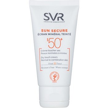 SVR Solaires minerální tónovací krém pro normální až smíšenou pleť SPF 50+  50 g