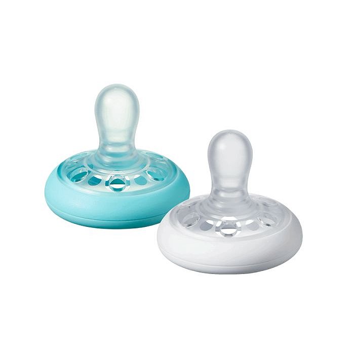 Tommee Tippee Šidítko C2N silikon Natural 0-6m 2 ks