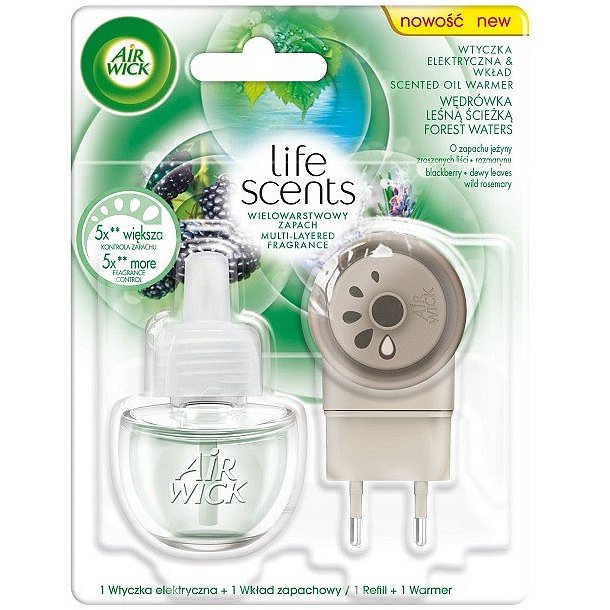 Airwick Electric komplet Life Scents Lesní potok 19ml