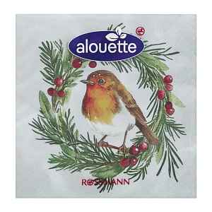 alouette Vánoční ubrousky 25 x 25 cm 20 ks
