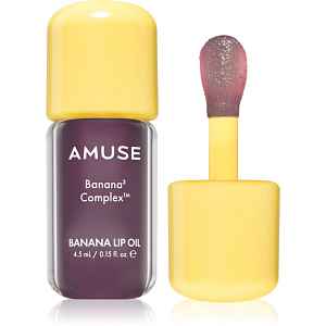 AMUSE Banana Lip Oil banánový olej na rty odstín 07 Acai Gleam 4.5 ml
