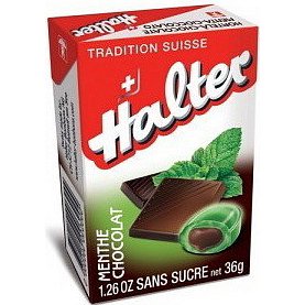 HALTER bonbóny Máta s čokoládou 36g H200356