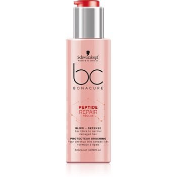 Schwarzkopf Professional BC Bonacure Peptide Repair Rescue vyživující a ochranný krém před tepelnou úpravou vlasů 145 ml