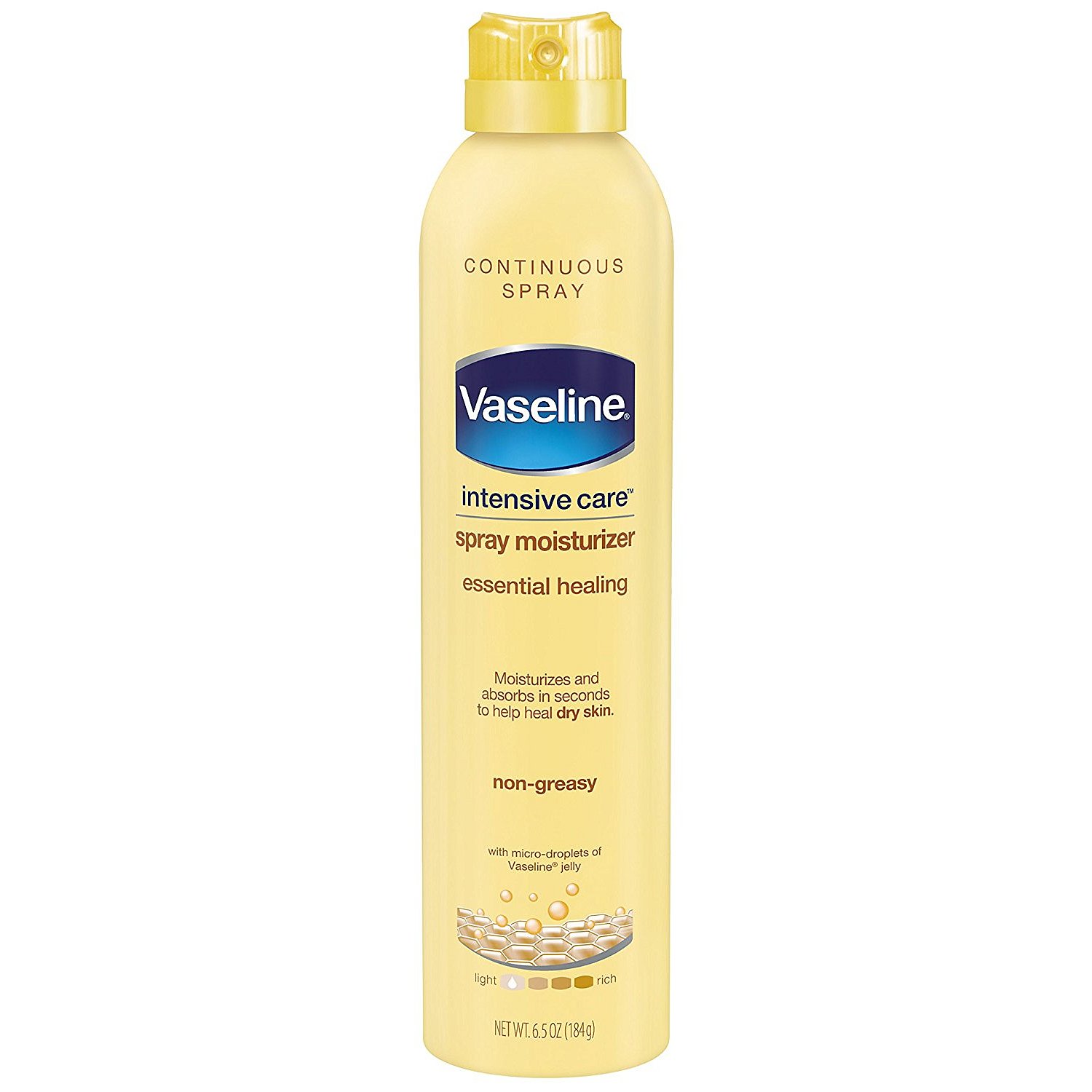 Vaseline tělový sprej Essential Healing 190 ml