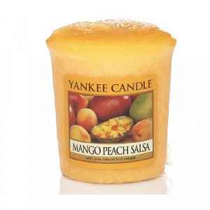 Yankee Candle Aromatická votivní svíčka Salsa z manga a broskví (Mango Peach Salsa)  49 g