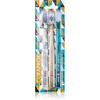 Curaprox Limited Edition Winter Art zubní kartáčky ultra soft 3 ks