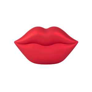 Kocostar Hydrogelová maska na rty Rose Lip Mask 20 ks