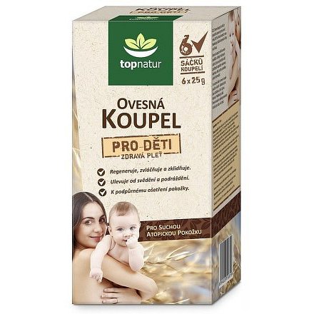 Ovesná koupel pro děti 6x25g