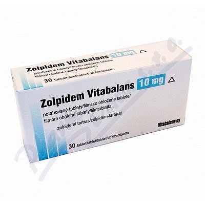 Zolpidem Vitabalans 10mg por.tbl.flm.30x10mg