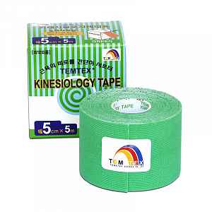 Tejp. TEMTEX kinesio tape zelená 5cmx5m