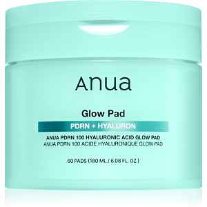 Anua PDRN 100 Hyaluronic Acid Glow Pad tonizační polštářky pro hydrataci a vypnutí pokožky 60 ks