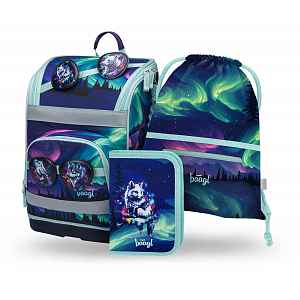 Baagl Školní set Zippy Plus Aurora