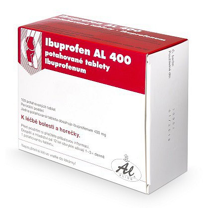 Ibuprofen Al 400 tablety 100 ks