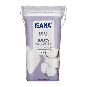 ISANA Skládaná vata 100 g