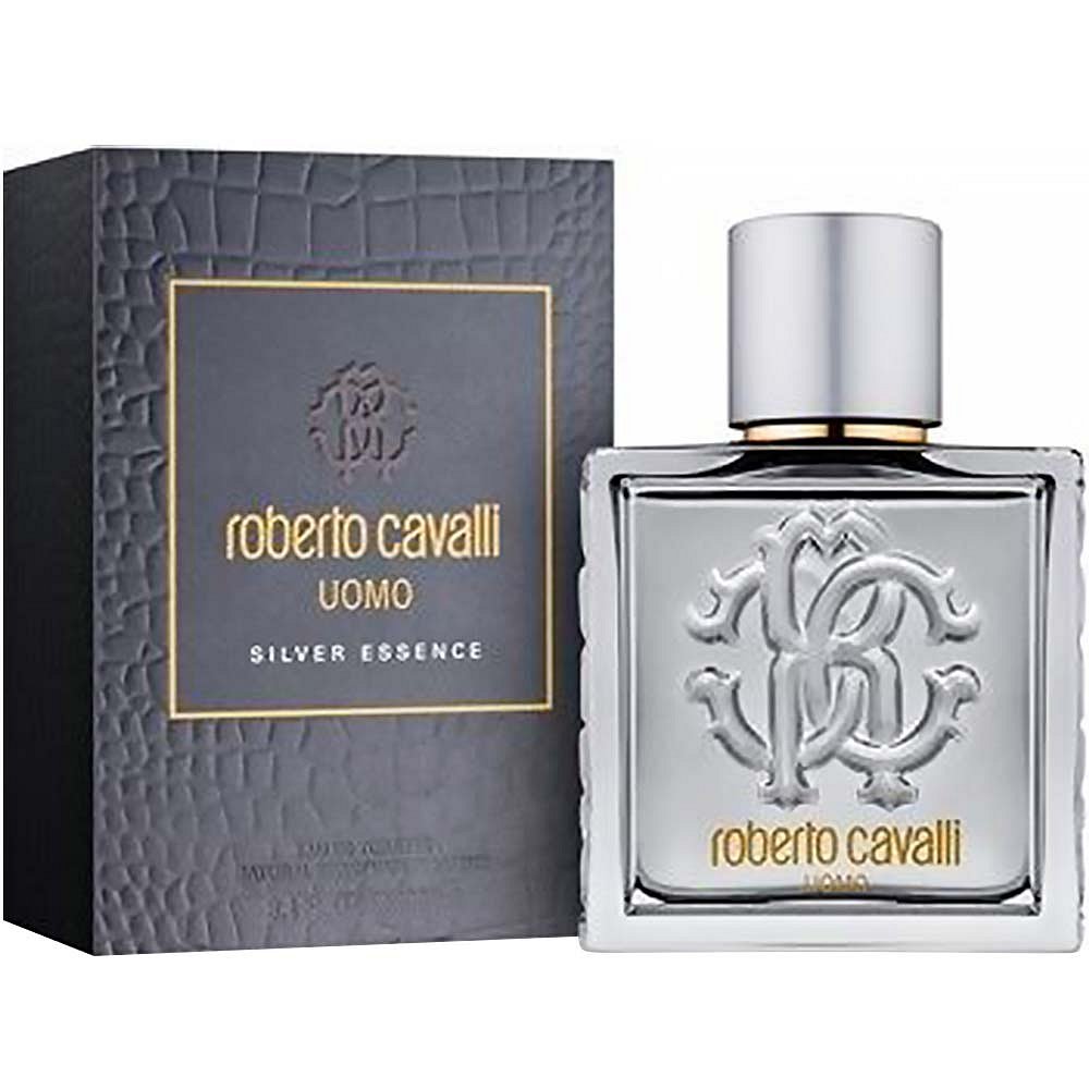 ROBERTO CAVALLI Uomo Silver Essence Toaletní voda pro muže 60 ml