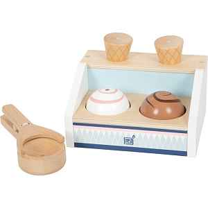 Small foot Wooden Ice Cream Stand Fresh sada hraček pro děti 3 y+ 1 ks