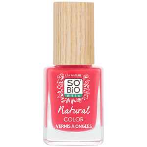 SO’BiO étic Lak na nehty 35 vibrující korálová 11 ml